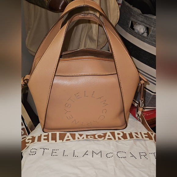 STELLA MCCARTNEY Linea Vegan Leather Crossbody/  Shoulder Bag - Picture 3 of 4